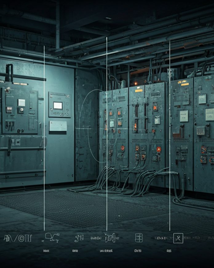 Salle électrique industrielle